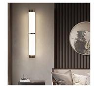 Modern All Copper Living Room TV Background Wall Decoration Lamp Staise Corridor Marble,Energy Conservation Wall Light (Black 60cm)