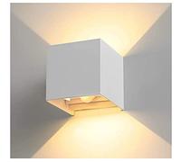 Modern Aluminium Wall Lamp with Sensor 12W IP65 Waterproof LED Light for Indoor Outdoor Use Ideal for Bedroom Living Room Hallway Corridor and Stairs