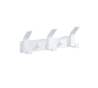 Modern Aluminum Wall Coat Hanger - Stylish Hooks for Clothes Bathroom Organizer Wall-Mounted Coat Rack (White XS) - Space-Saving Design for Home & Office