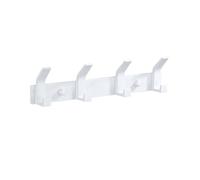Modern Aluminum Wall Coat Hooks for Hanging Clothes Bathroom Organizer Wall-Mounted Hangers Small White Coat Rack Stylish Home Décor.