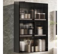 Modern Aluminum Wall Sto Cabinet for Bathroom & Kitchen Metal Over Toilet Space-Saving Shelves Versatile