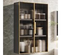 Modern Aluminum Wall Sto Cabinet for Bathroom & Kitchen Metal Over ToiletSpace-Saving Shelving UnitHome Décor & Easy to Install.