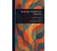 Modern American Poetry by Louis Untermeyer Hardcover Book