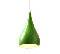 Modern and Simple Colorful Macaron, Single-Head Aluminum Hanging Light, Creative Metal Lampshade, Porch Restaurant Decoration Lighting Fixtures
