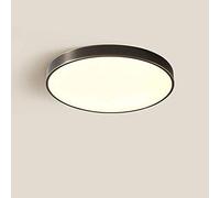 Modern and simple Gold ultra-thin LED Flush Mount Ceiling Light High light transmission acrylic lampshade Ceiling Lamp Three-color dimming and adjustable For dining room and bedroom storage