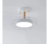 Modern and simple round boom Semi Flush Mount Ceiling Light Fixture High light transmittance acrylic lampshade indoor Ceiling Lamp Easy to install Ceiling Lighting For the living room bar clot