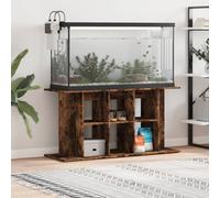 (smoked oak, 120 x 40 x 60 cm) vidaXL Aquarium Stand Fish Tank Stand Cabinet Aquarium Base Engineered Wood