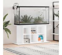 vidaXL Aquarium Stand White 120x40x60 cm Engineered Wood UK HOT