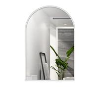 Modern Arched Wall Mirror - Elegant Vanity Mirror for Bathroom Bedroom & Living Room - Chic Home Decor for Contemporary & Modern Interiors - Stylish Accent Piece