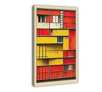 Modern Architecture Canvas Poster Bedroom Decor Landscape Office Room Decor Gift 16x24inch(40x60cm)