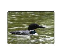 Modern Area Rug, Indoor Rugs,Loon Nature Birds Rugs for Bedroom Living Room Extra Soft and Comfy Carpet and Perfect for Hardwood Floors 80 X 58 in