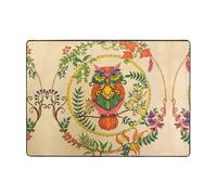 Modern Area Rug, Indoor Rugs,Owl Beliefs Rugs for Bedroom Living Room Extra Soft and Comfy Carpet and Perfect for Hardwood Floors 80 X 58 in