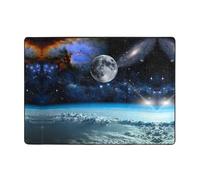 Modern Area Rug, Indoor Rugs,Space Planet Rugs for Bedroom Living Room Extra Soft and Comfy Carpet and Perfect for Hardwood Floors 80 X 58 in