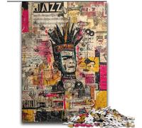 Modern Art by Basquiat 2000 Piece Jigsaw Puzzles for Adults Gifts, Challenging Game for Is Ideal As A Gift for The Whole Family (70x100cm)