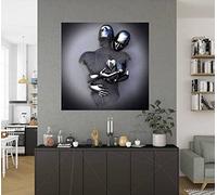 Modern Art Canvas,Wall Art Picture Print,Artwork,Wrapped Canvas Picture,Home Decor,80x80cm,