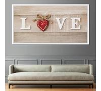 Modern Art Family Atmosphere Love And Home Art Letter Posters Prints Room Bedroom Home Decor Canvas Painting Wall Mural 40x80cm Frameless