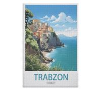 Modern Art Home Decor,Trabzon Turkey,Adults 1000 Piece Jigsaw Puzzle- Christmas,52x38,paper puzzle ,AA-840