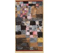 Modern Art Posters Poster Printing Wall Pictures Classic Painting Ascent of a Little Town by Paul Klee for Office Decor 60x90cm