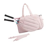 Modern Athletic Bag for Women Men Padded Racket Storage Quick Access Side Pockets Adjustable Shoulder Strap Lightweight Nylon Sports Bag