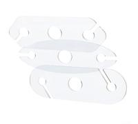 Modern Bar Glass Organizer 28x10cm Non-Slip Design