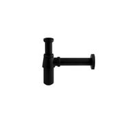 Modern Basin Sink Bottle Trap Waste Bathroom Basin Sink Pipe Matte Black