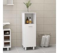 vidaXL Bathroom Cabinet White 30x30x95 cm Engineered Wood