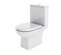 Modern Bathroom Close Coupled Toilet , 810mm x 400mm, White