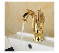 Modern Bathroom Faucet Classic Bathroom Basin Faucet High Short Optional Bird Shape Bubbler Gentle Effluent Hot and Cold Water Mixer Taps Drain Assembly