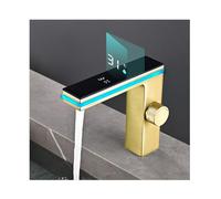 Modern Bathroom Faucet with LED Light & Digital Temperature Display Single Handle Mixer Tap for Sink RV Bar LaundryStylish & Functional Ornaments