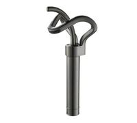 Modern Bathroom Sink Faucet Hot Cold Crane Mixer Waterfall Water Tap Washbasin Faucets Luxury Basin Faucet for Deck Installation (Grey High Style)