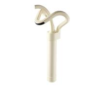 Modern Bathroom Sink Faucet Hot Cold Crane Mixer Waterfall Water Tap Washbasin Faucets Luxury Basin Faucet for Deck Installation (White High Style)