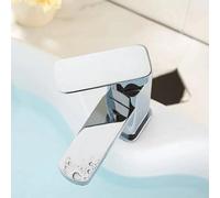 Modern Bathroom Taps Mixer Basin Tap Chrome Wash Sink Mono Lever High Quality