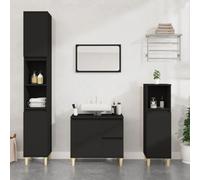 Modern Bathroom Under Sink Cabinet Basin Storage Cupboard Vanity Unit Furniture