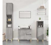 Modern Bathroom Under Sink Cabinet Basin Storage Cupboard Vanity Unit Furniture