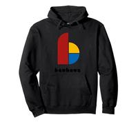 Modern Bauhaus Aesthetic Pullover Hoodie