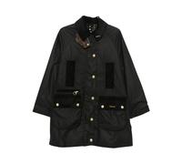 BARBOUR ICONS MODERN BEAUFORT WAX BLACK JACKET 8 UK