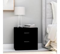 Modern Bedside Cabinet Side Table Bed Cabinet Nightstand Engineered Wood vidaXL