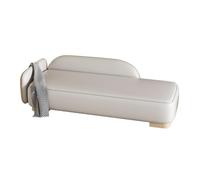 Modern Bench with Footrest: Stylish Long Shoe Stool for Bedroom & Living Room, Compact Design, Easy Shoe Change, Color A, Size M - Perfect for Small Spaces