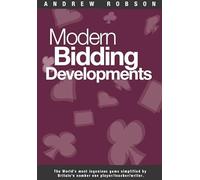 Modern Bidding Developments