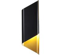 Modern Black and d Wall Sconce Lighting Fixture, 1-Light Indoor Wall Mounted Lamp, 20.4-Inch Wall Lantern for Living Room, Dining Room, Bedroom, Hallway, Contemporary Decorative Wall Mount Art Li
