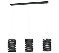 Modern Black Design Chandelier 3 Lights GL0386