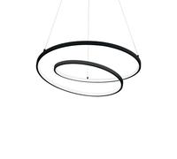 Modern Black LED Chandelier For Kitchen Living Room DL1616