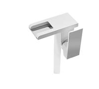 Modern Black LED Kitchen FaucetSingHandWaterfall Mixer Tap for Kitchen Sink Bar Farmhouse Laundry 1 HoDeck Mount Commercial Design