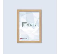 Modern Black Maxi Poster Frame 61 x 91.5cm with Safe Perspex Front & Wall Mounting In Mulptiple Colours Use As 24 x 36 Frame Large Poster Frames 61x91.5cm (36x24 inch frame Or 91.5 x 61cm) (OAK)