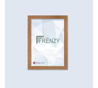 Modern Black Maxi Poster Frame 61 x 91.5cm with Safe Perspex Front & Wall Mounting In Mulptiple Colours Use As 24 x 36 Frame Large Poster Frames 61x91.5cm (36x24 inch frame Or 91.5 x 61cm) (DARK OAK)