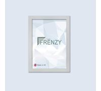 Modern Black Maxi Poster Frame 61 x 91.5cm with Safe Perspex Front & Wall Mounting In Mulptiple Colours Use As 24 x 36 Frame Large Poster Frames 61x91.5cm (36x24 inch frame Or 91.5 x 61cm) (SILVER)