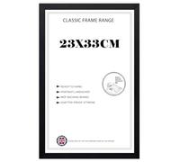 Modern Black MDF Frame 23x33 cm Eco-Friendly Poster Frame | Showcase Your Art with Style | Vertical/Horizontal for Stylish Display Ideal for Gallery Walls & Home Décor