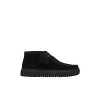 Modern Black Suede Ankle Boot - male - Clarks - Lace-up Boots - Black - 9 UK - Shoes 9 UK