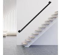 Modern Black/White/Gold Indoor/Outdoor Stair Railing il - Complete Set from 1ft to 20ft Safety ils in 1m 1.5m 2m 2.5m Options