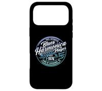 Modern Blues Harmonica Born In 1976 Vintage 50th Birthday Case for iPhone 17 Pro Max